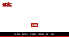 Desktop Screenshot of epic-usa.org